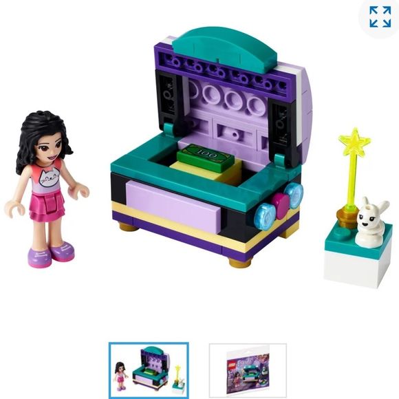 Lego Friends Playset Emma's Magical Box Set 30414 Retired - Picture 4 of 7